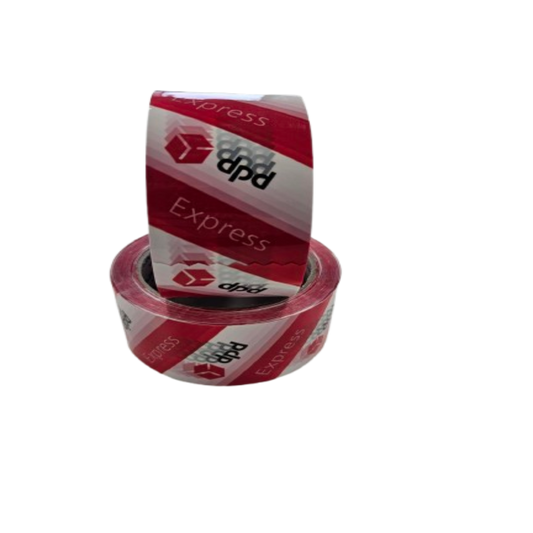 DPD rood/wit garantie tape - 2 rollen